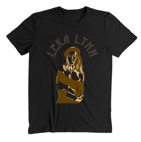 LL name logo photo tee black Lera Lynn