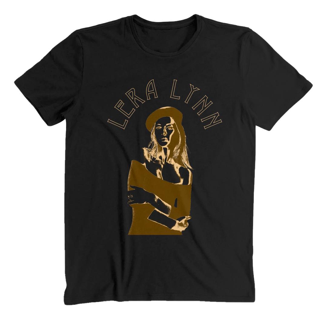 LL name logo photo tee black Lera Lynn