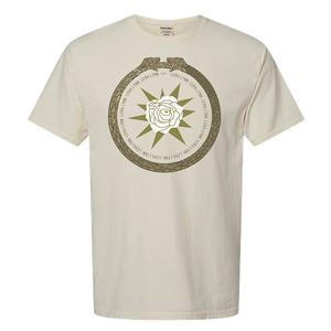 Tan snake ring flower tee Lera Lynn